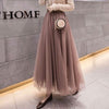 3 Layer Tulle Skirt Princess Skirt Expandable Gabonese Pleated Mesh