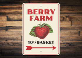 Berry Farm Sign