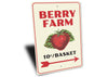 Berry Farm Sign