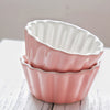 4 pcs/Set Dedicated Baking cake cup Heat resistant Ceramic Pudding