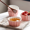 4 pcs/Set Dedicated Baking cake cup Heat resistant Ceramic Pudding