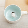 400ml Cute Animal Ceramic Mugs Cartoon Coffee Milk Tea Breakfast Cup