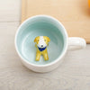 400ml Cute Animal Ceramic Mugs Cartoon Coffee Milk Tea Breakfast Cup