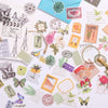 40PCS/PACK Cute Butterfly Flower Sticker