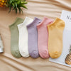 5 Pairs Of Women's Cotton Ankle Socks Fun Cute Casual Boat Sock Cotton