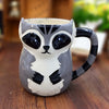 500ML Ceramic Creative Coffee Cup Cute Animal 3D Fox Large Capacity