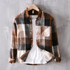 530 Men Spring Fall Fashion Japan Business Casual Plaid Harajuku