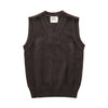 7015 Winter Fall Thick Knitting Sleeveless Sweater Pullover Vest Men