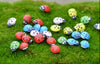 10pcs/lot Cute Mini Ladybugs Garden Miniatures Artificial