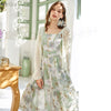 ARTKA 2020 Summer New Women Dress Elegant Flower Print Dress Sexy