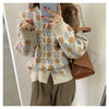 Autumn Cardigan Women Sweet Knitted Sweater Cozy Preppy Ulzzang Cute