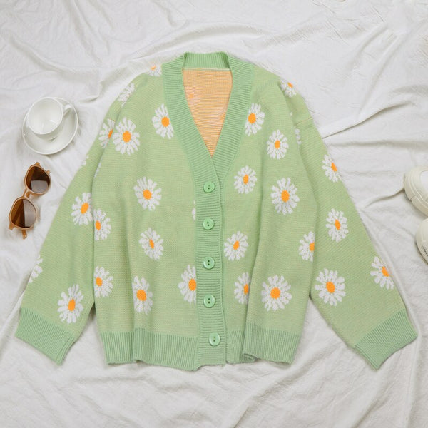 Daisy Knit Cardigan