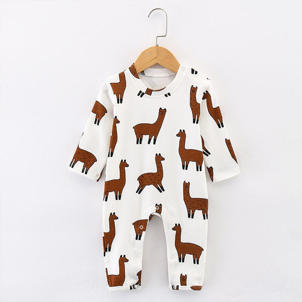 Thick Cotton Alpaca Baby Romper