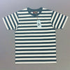 BOB DONG 2cm Stripes Sailor's Tee Shirts Mens Crew neck Border T