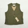 BOB DONG Jungle Cloth Vintage Style V Neck Vest USN Men's Military