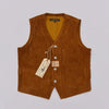 Outdoor Cotton Corduroy Vest Vintage Men's Brushed Work