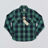 BOB DONG Ultra Heavy Duty Checked Shirts Classic Men's Plaid Cotton