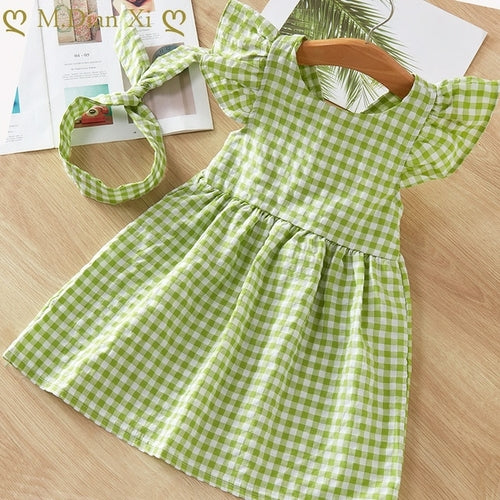 Baby Girls Dresses Summer Dresses  Kids Sleeveless Cute Umbrella Print