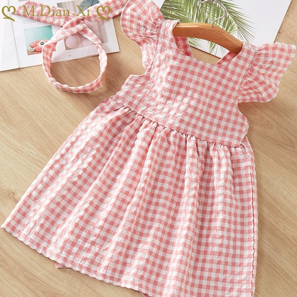 Baby Girls Dresses Summer Dresses  Kids Sleeveless Cute Umbrella Print