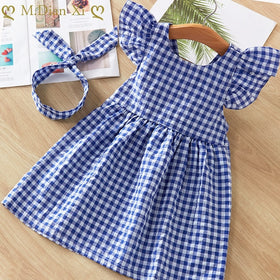 Baby Girls Dresses Summer Dresses  Kids Sleeveless Cute Umbrella Print