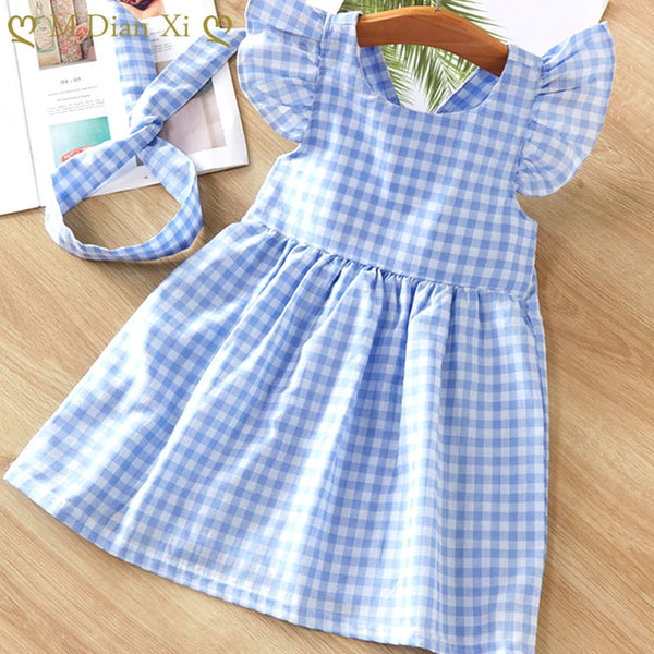 Baby Girls Dresses Summer Dresses  Kids Sleeveless Cute Umbrella Print