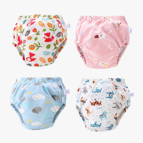 Baby Reusable Washable Diaper Pant Infant Training Cloth Pocket Nappy