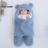 Baby Sleeping Bag Ultra Soft Fluffy Fleece Newborn Receiving Blanket