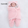 Baby Sleeping Bag Ultra Soft Fluffy Fleece Newborn Receiving Blanket
