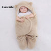 Baby Sleeping Bag Ultra Soft Fluffy Fleece Newborn Receiving Blanket