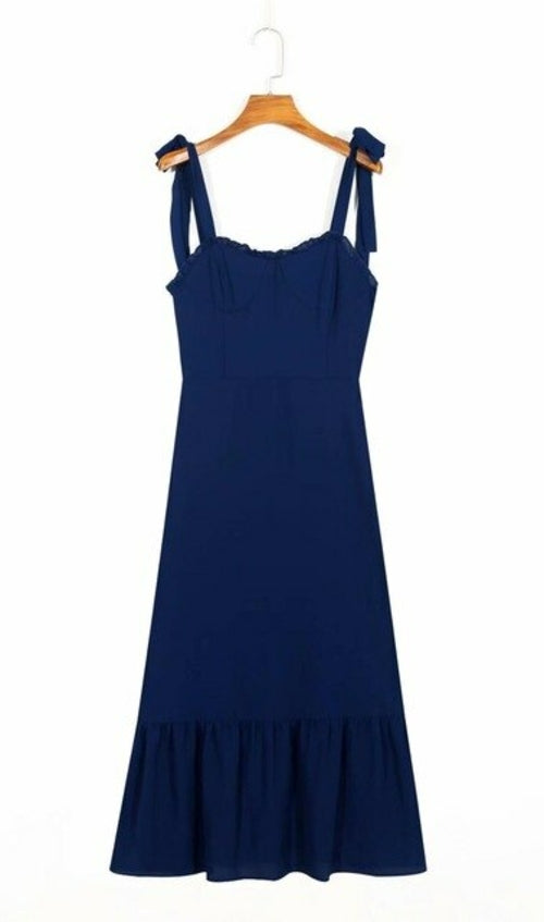 Deep Sea Blue Dress