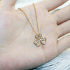 Crystal Clover Necklace