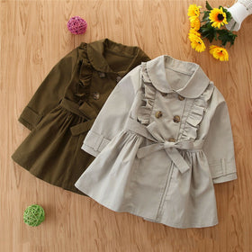 Casual Jacket Windbreaker Dress Coat