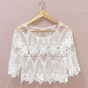 Blouse Women Skirt Shawl Women's Pullover Short Summer Knitted Hollow