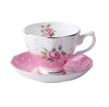 Bone China Coffee Cup Spoon Saucer Set English afternoon Tea cup