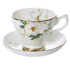 Bone China Coffee Cup Spoon Saucer Set English afternoon Tea cup