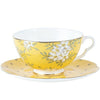 Bone China Coffee Cups and Saucers Tea Pot Set Luxury High Quality