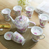 Bone China Coffee Set Simple European Luxury Cup And Pot English