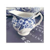 British Retro Blue and white porcelain tableware steak plate photo