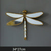 Butterfly Dragonfly Mirror Wall Decor