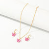 Cottagecore Jewelry Butterfly Necklace earrings