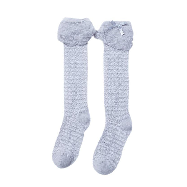 Baby Girls Leg High Barrel Cotton Socks