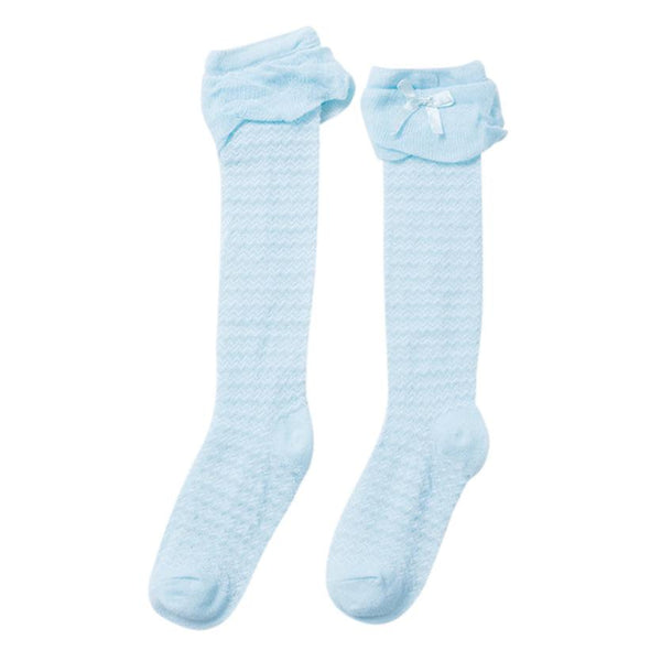 Baby Girls Leg High Barrel Cotton Socks