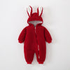 Cartoon Cute Rabbit Winter NewBorn Romper For Baby Girls And Boys