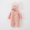 Cartoon Cute Rabbit Winter NewBorn Romper For Baby Girls And Boys