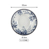 Ceramic Bone Tableware Chinese Blue And White Porcelain Bowl And Plate