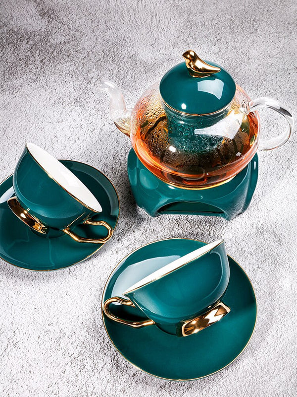 Ceramic European Style Tea Set