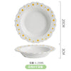 Ceramic Tableware Dishes And Plates Sets Small Daisy Underglaze Home