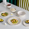 Ceramic Tableware Dishes And Plates Sets Small Daisy Underglaze Home