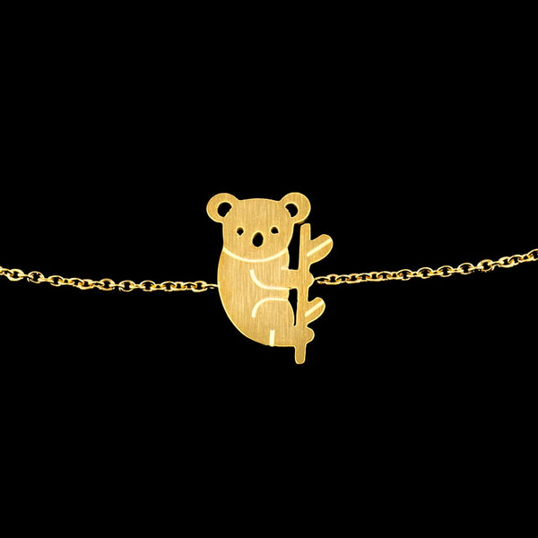 Stainless Steel Koala Bracelet