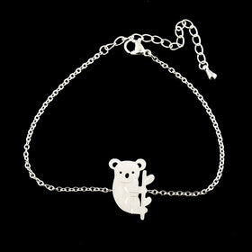 Stainless Steel Koala Bracelet